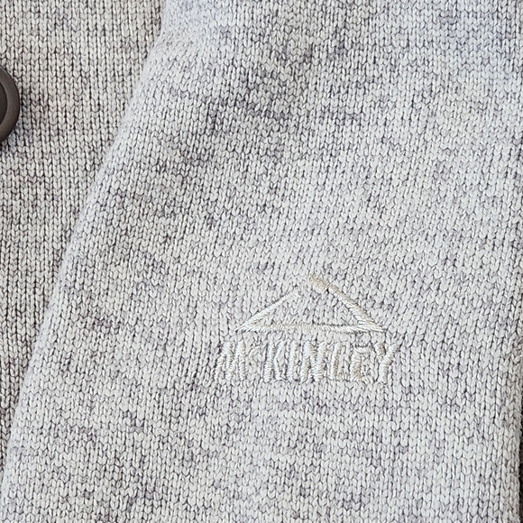 MCKINLEY women's Shawl collar Pullover Sweater Size XL Gray - Picture 5 of 12